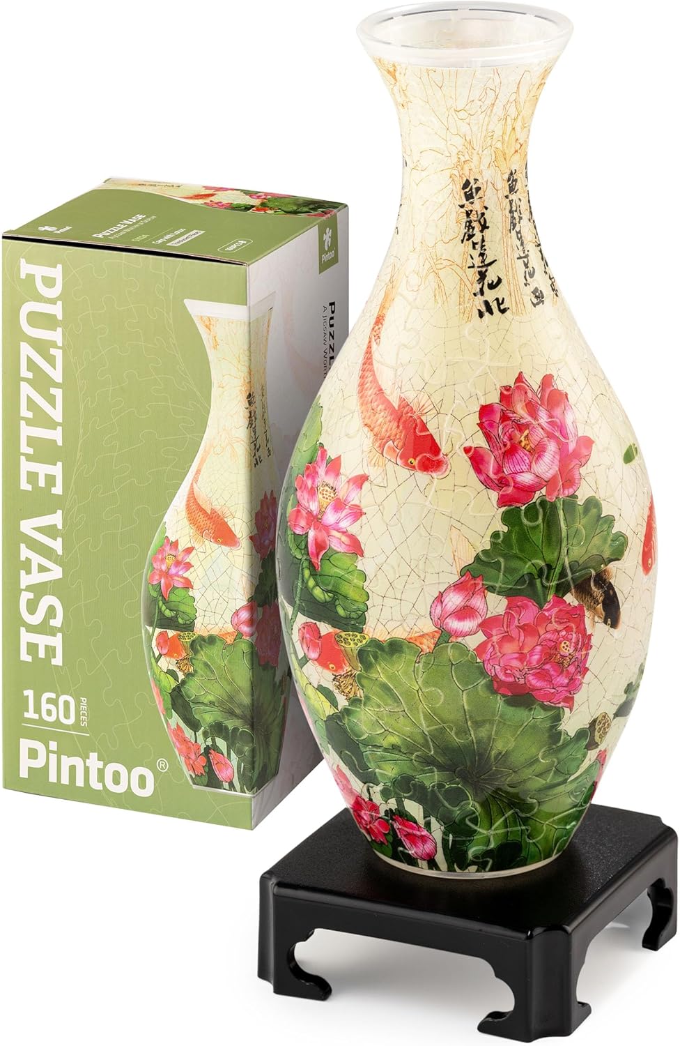 VASE PUZZLE JARDIN LOTUS