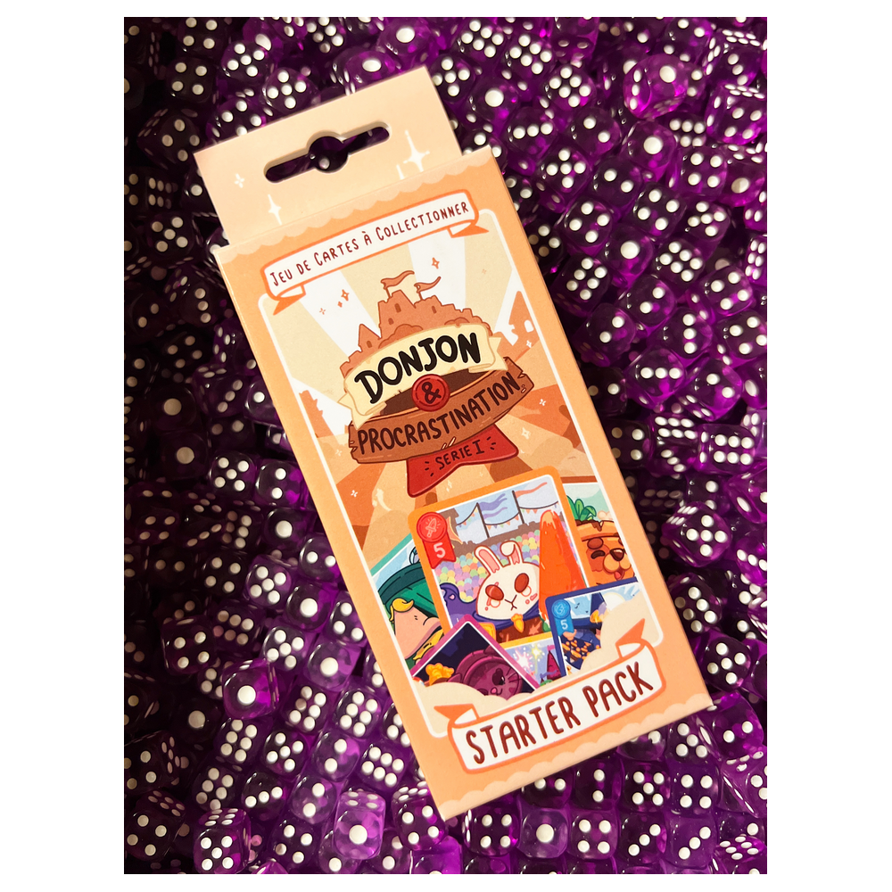 DONJON & PROCRASTINATION JCC - Starter Pack 2 joueurs x8 - 86388 – Image 3