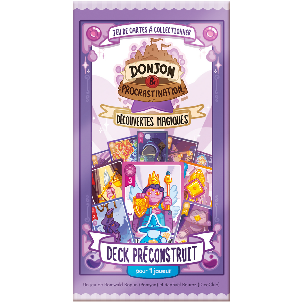 DONJON & PROCRASTINATION JCC - Deck S2 Découvertes Magiques x8- 86399 – Image 2