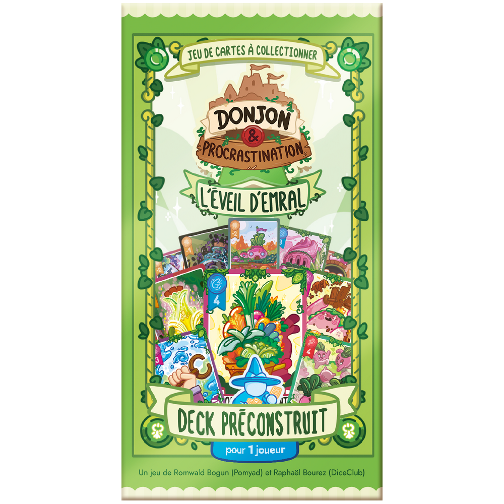 DONJON & PROCRASTINATION JCC - Deck S3 L'Eveil d'Emral x8 - 86405 – Image 2