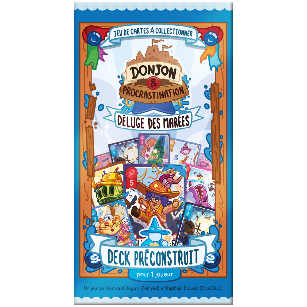 DONJON & PROCRASTINATION JCC - Deck S4 Déluge Des Marées x8 - 86412 – Image 2