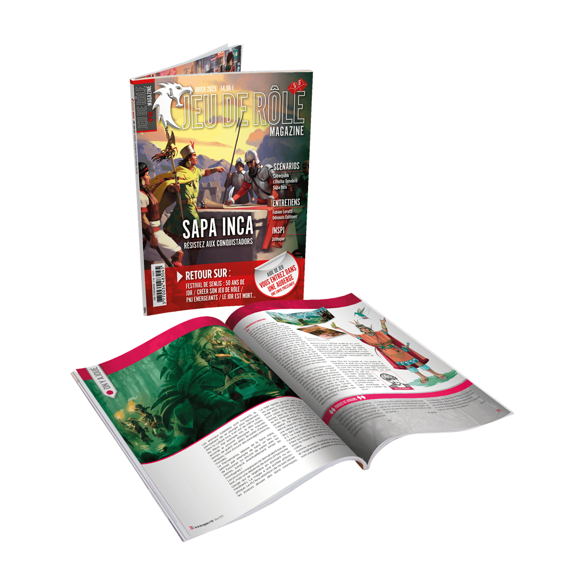 Jeu de Rôle Magazine N°66 ( Hiver 2025)