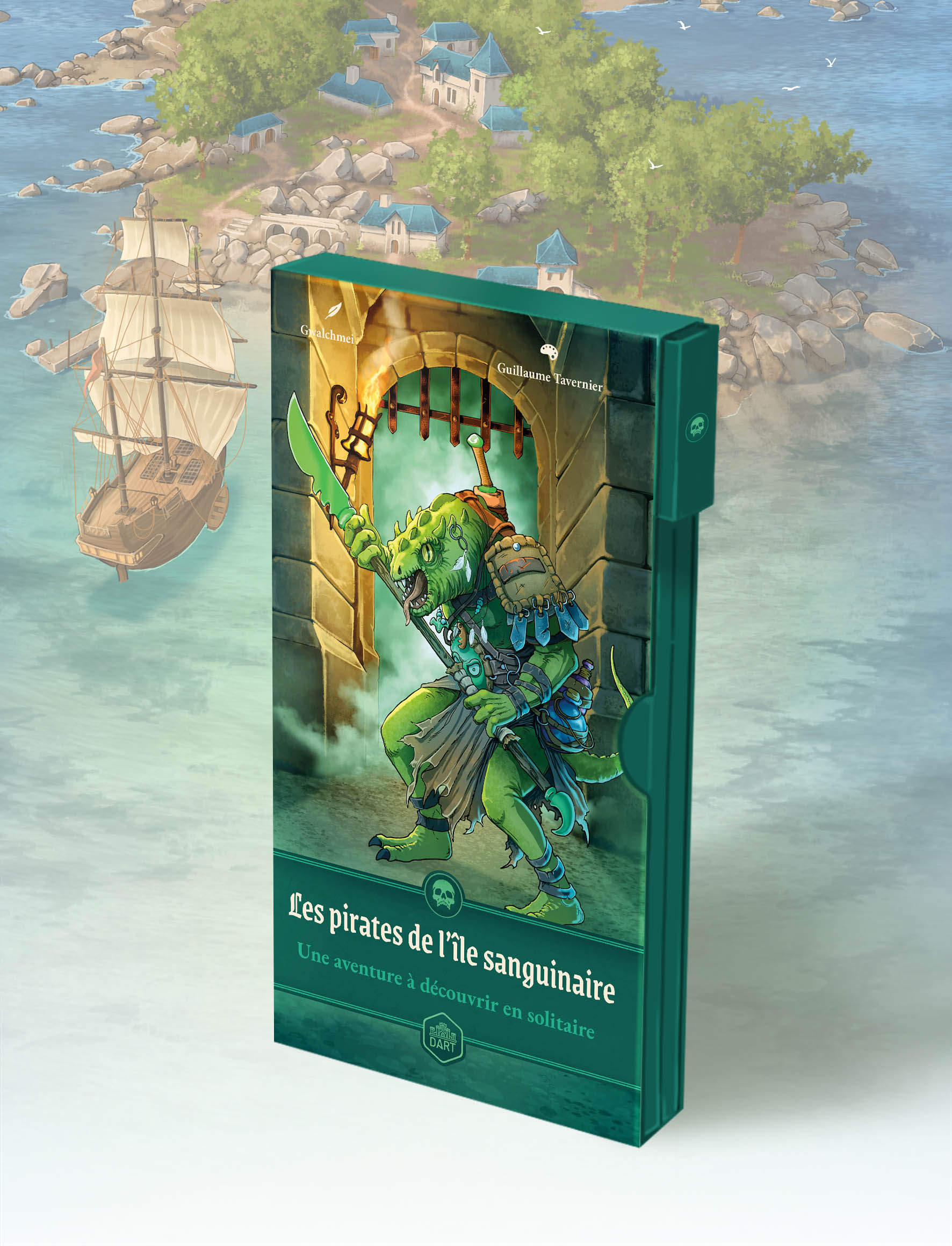 LES PIRATES DE L’ILE SANGUINAIRE - Livre jeu solo – Image 3