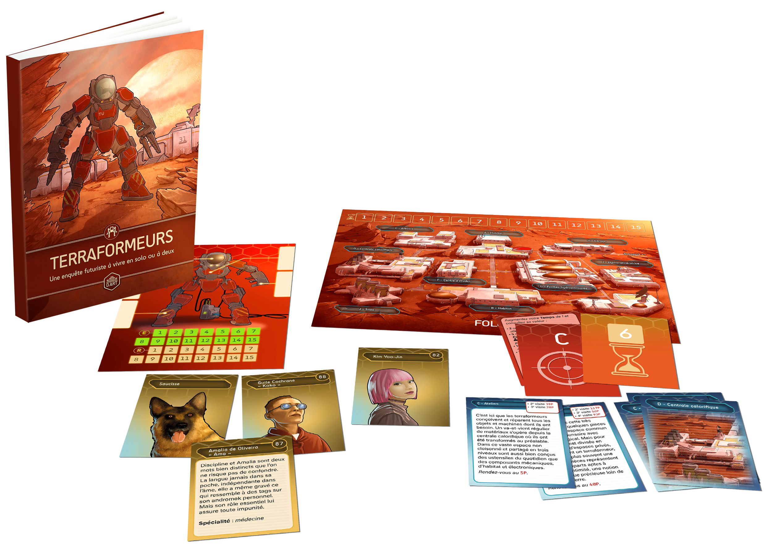 TERRAFORMEURS - Livre jeu Solo ou Duo – Image 6