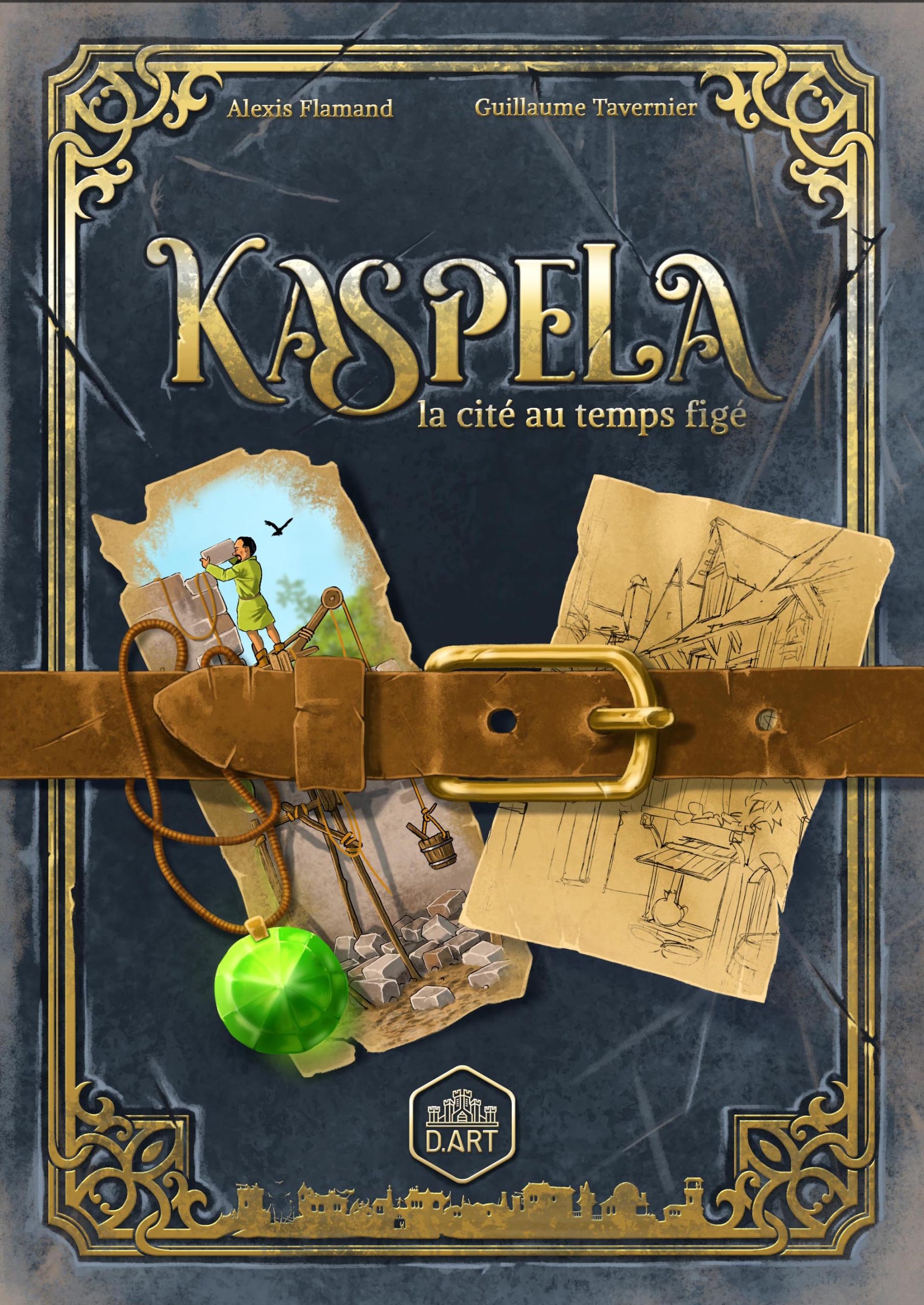 KASPELA : La Cité au Temps Figé - Livre Jeu