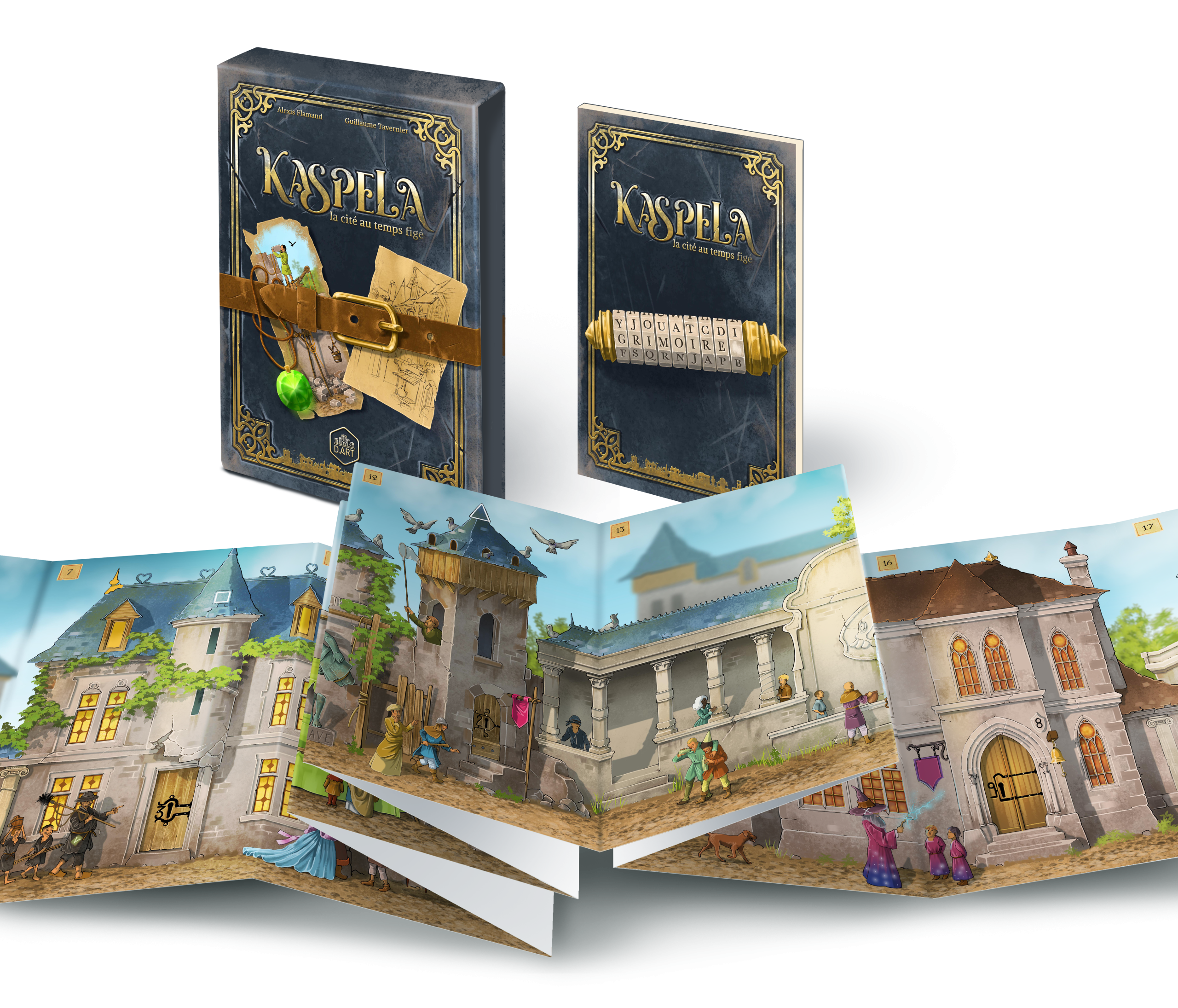 KASPELA : La Cité au Temps Figé - Livre Jeu – Image 5