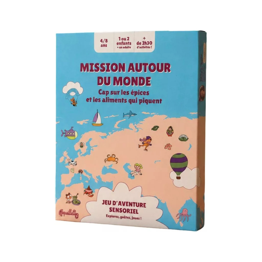 Mission autour du monde - épices et piquant