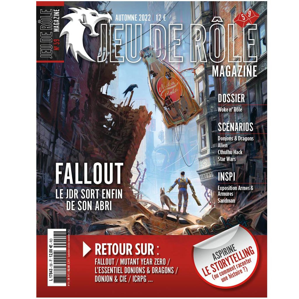 Jeu de Rôle Magazine N°59 (Automne 2022)