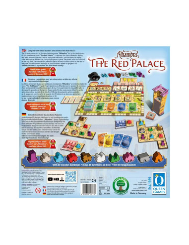 Alhambra : The Red Palace ( Incl. 3 Expansions )