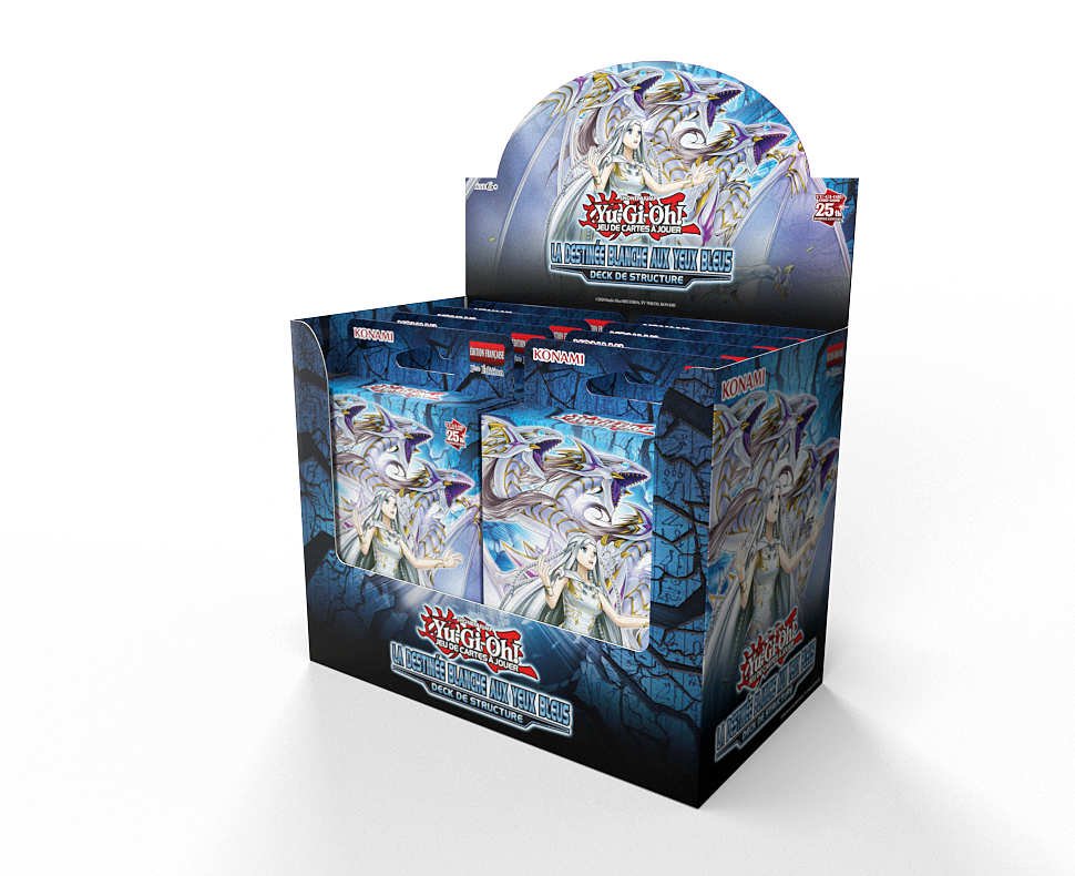 YU-GI-OH! JCC - Deck de Structure La Destinée blanche aux yeux bleus x8 – Image 3