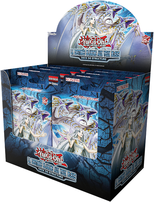 YU-GI-OH! JCC - Deck de Structure La Destinée blanche aux yeux bleus x8 – Image 4