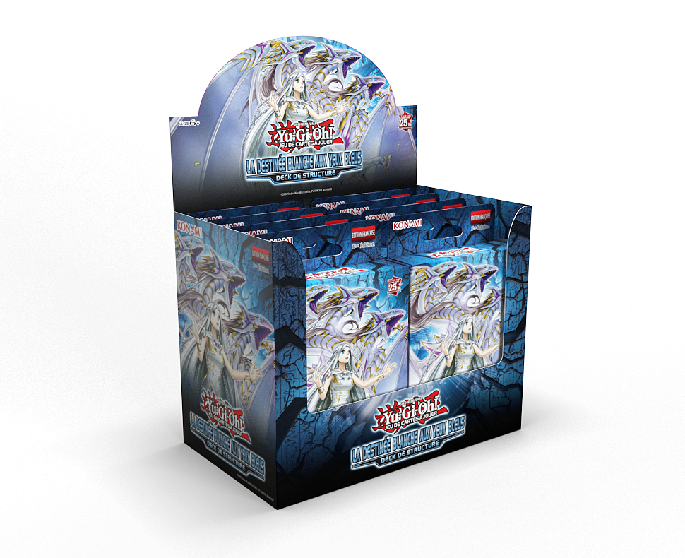 YU-GI-OH! JCC - Deck de Structure La Destinée blanche aux yeux bleus x8 – Image 5