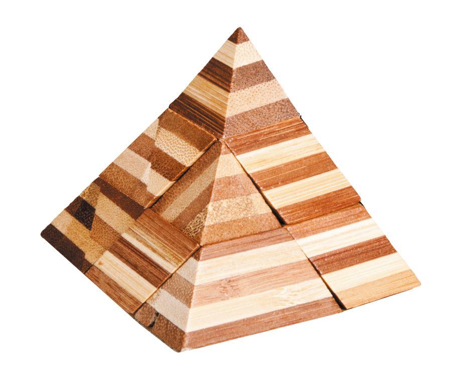 Casse-Tête Fridolin BAMBOU Pyramide