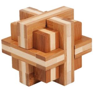 Casse-Tête Fridolin BAMBOU Double Croix