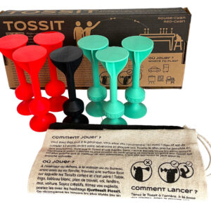 TOSSIT ROUGE-CYAN