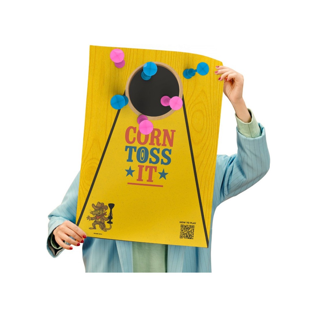 Poster TOSSIT Corvées et Cornhole