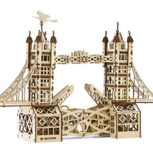 Tower Bridge maquette 3D mobile en bois
