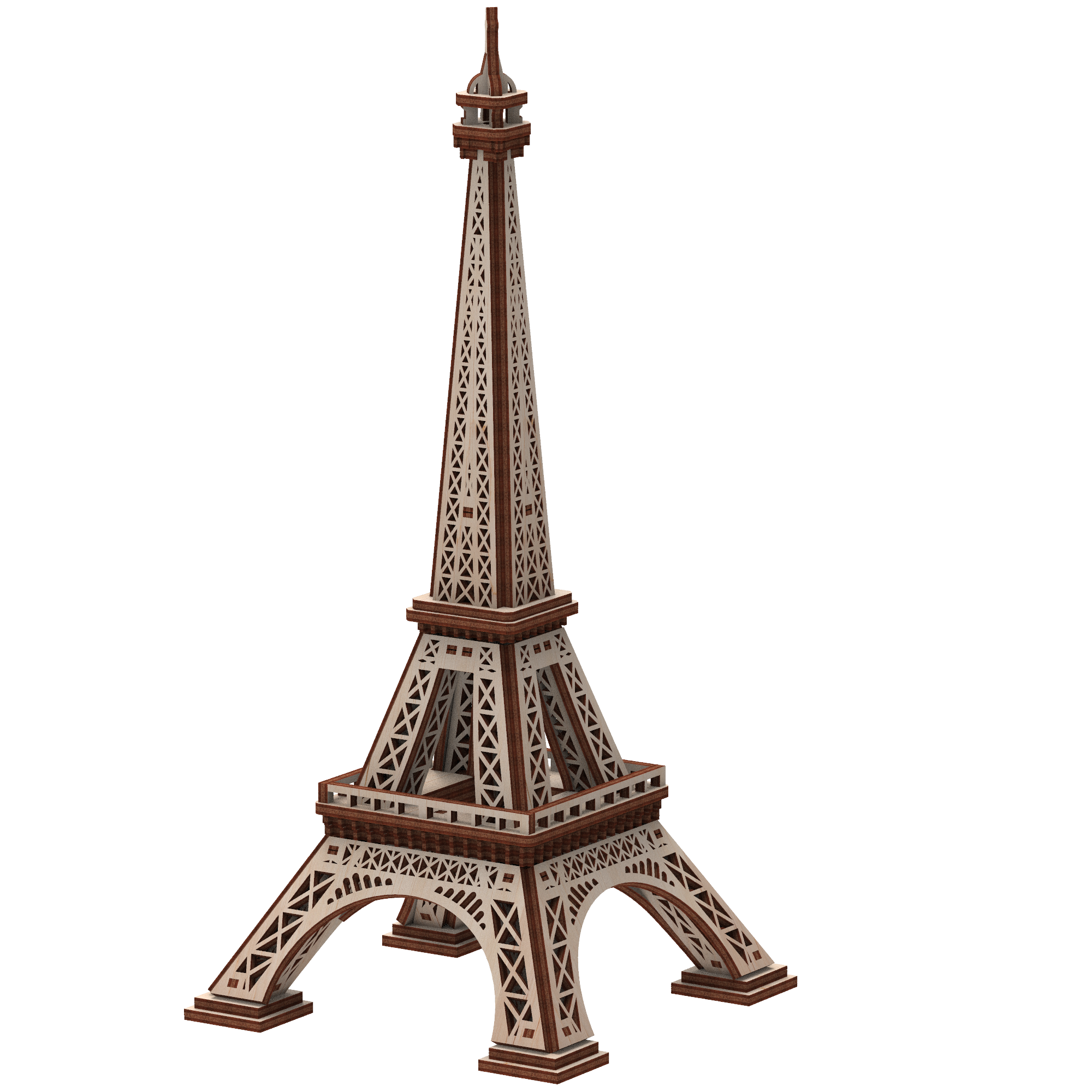 Tour Eiffel modèle 3D – Image 2
