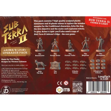 SUB TERRA 2 - Pack de figurines La lumière d'Arima
