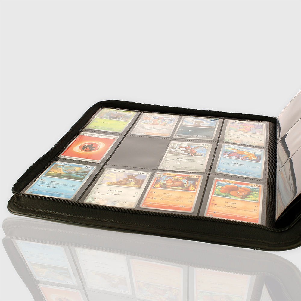 PHOENIX SHIELD - Maxi Deluxe Portfolio 12 cases (480 cartes)