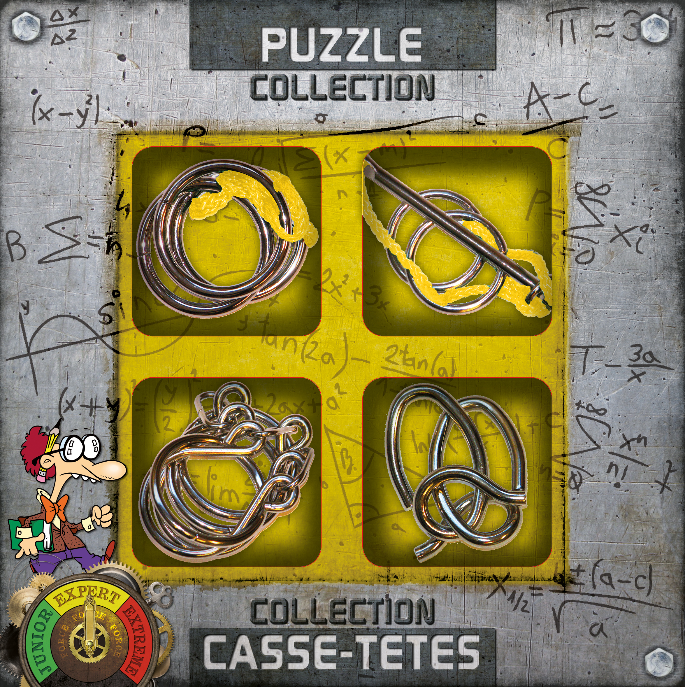 Collection casse-têtes métal EXPERT
