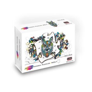 Rainbow Wooden Puzzle LOUP 180 pcs