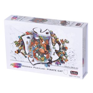 Rainbow Wooden puzzle CHAT PIRATE 116 pcs