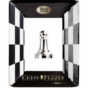Casse-Tête Huzzle Cast Chess Pawn (PION) - Silver - Level 1