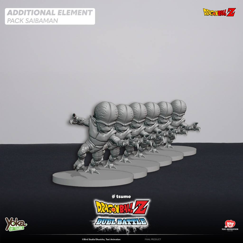 DRAGON BALL Z : Duel Battle - Pack figurines Saibaman