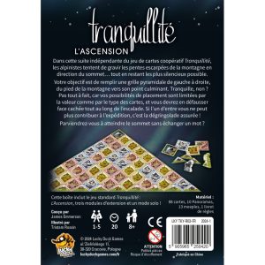 TRANQUILLITE : L'Ascension