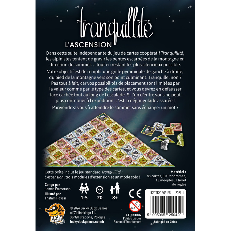 TRANQUILLITE : L'Ascension