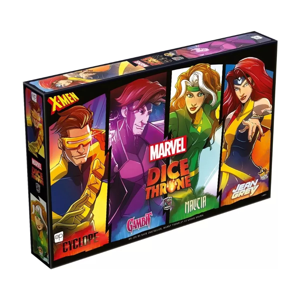 DICE THRONE MARVEL - Cyclope, Gambit, Malicia, Jean Grey