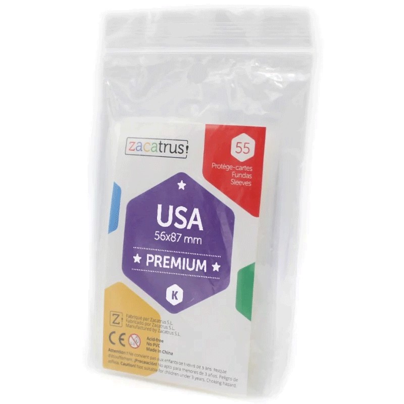 Protège-cartes Zacatrus Mini USA premium