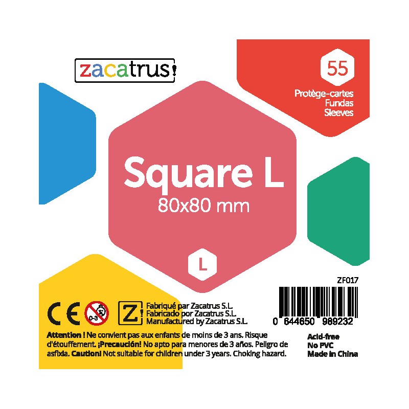 Protège-cartes Zacatrus Square L