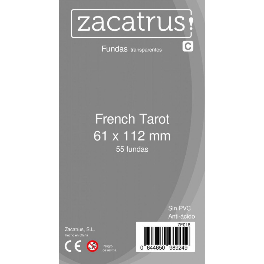 Protège-cartes Zacatrus French Tarot