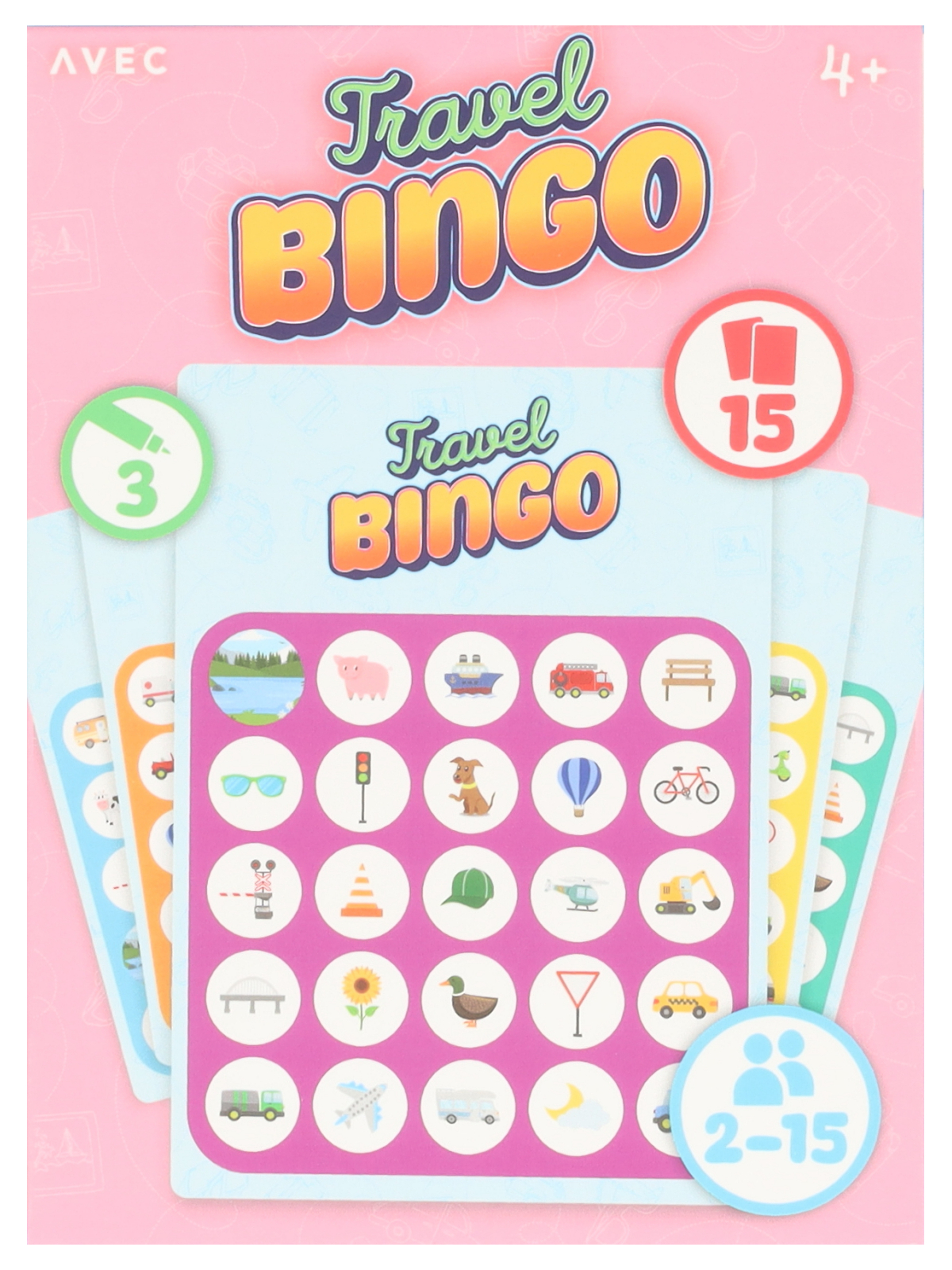 Liste de Voyage - Jeu de Mémoire et de Bingo