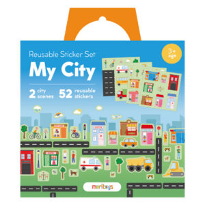 Reusable Sticker Set : My City