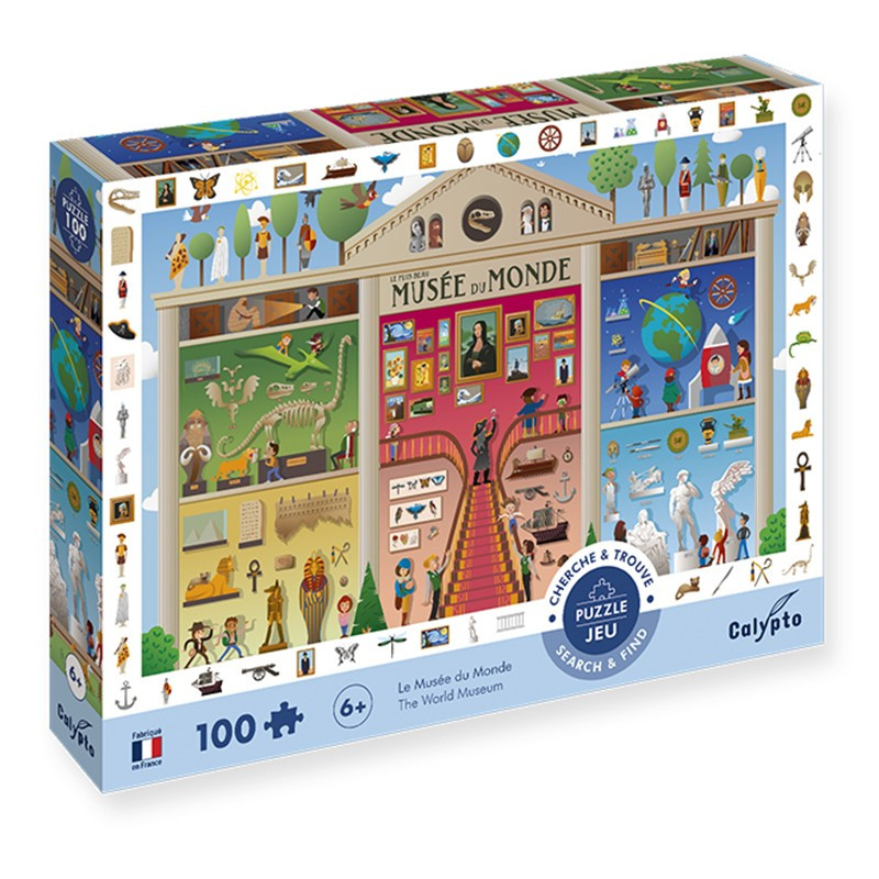 Puzzle Chercher et Trouver : Musée