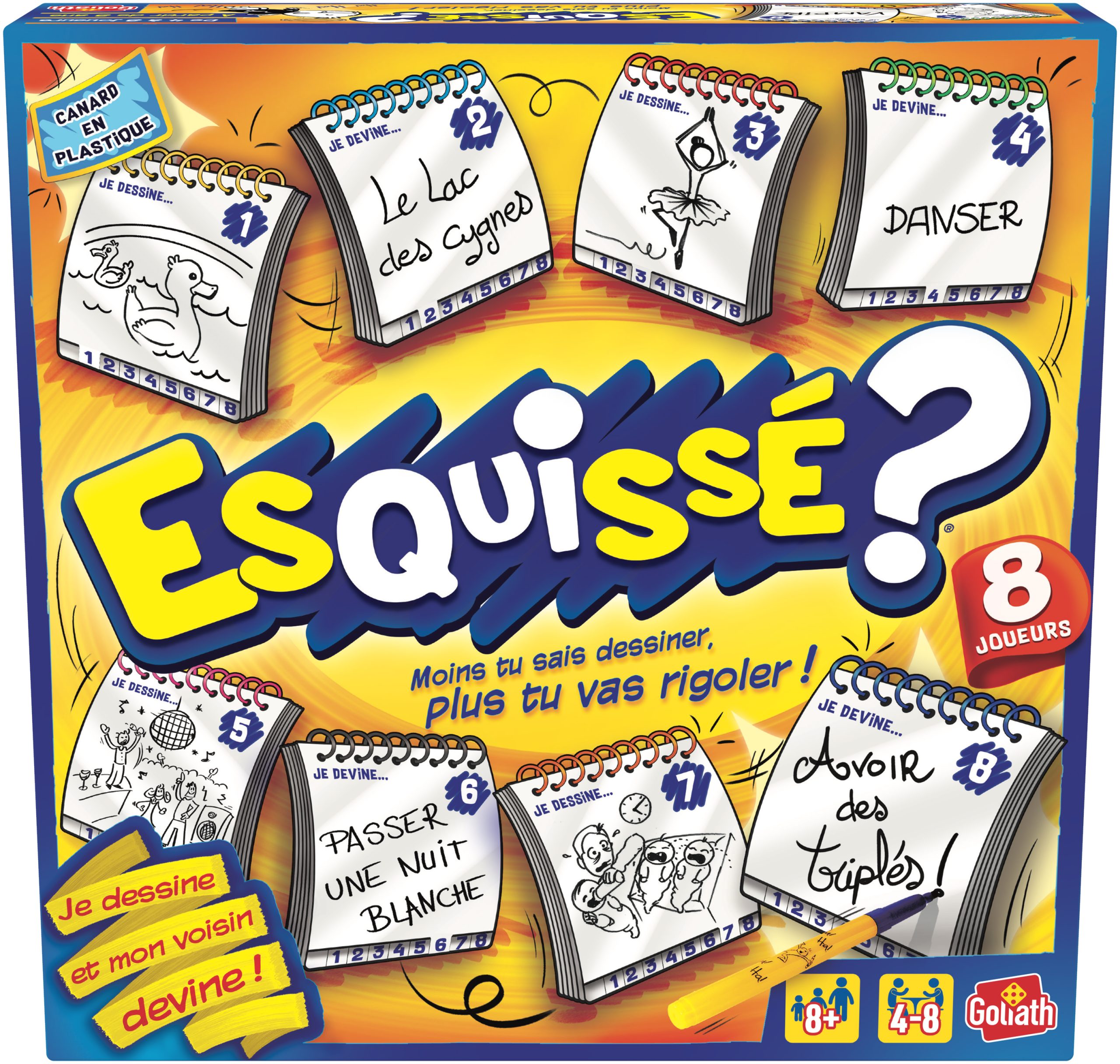 ESQUISSE - 8 Joueurs