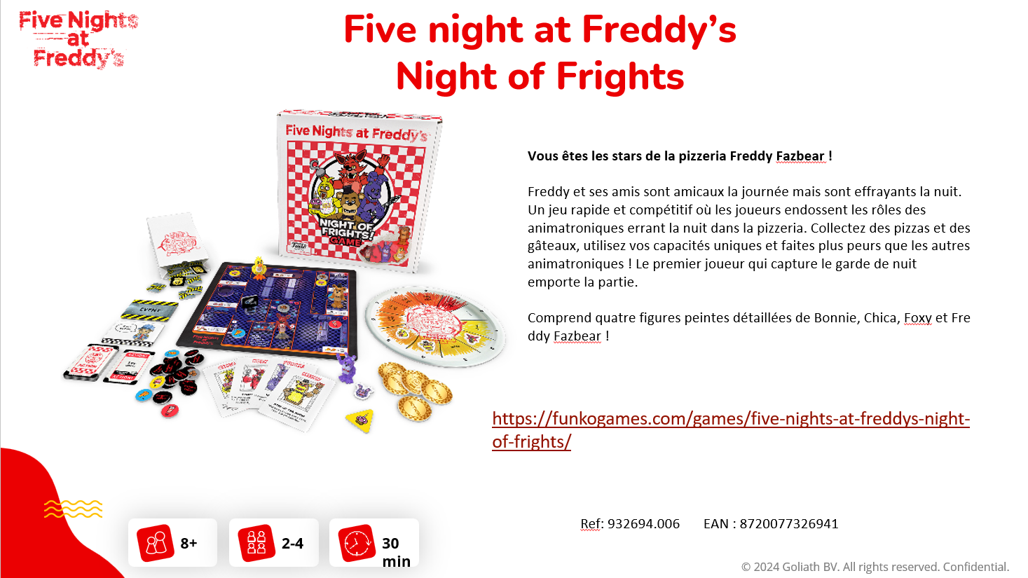 FIVE NIGHTS AT FREDDY'S - Night of Frights Game – Image 7