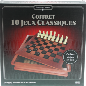 COFFRET MULTI-JEUX FAMILLE (10 JEUX)