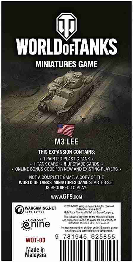 World of Tanks Expansion - American (M3 Lee)