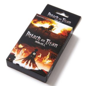 JEU DE CARTES MANGA - Attaque des Titans