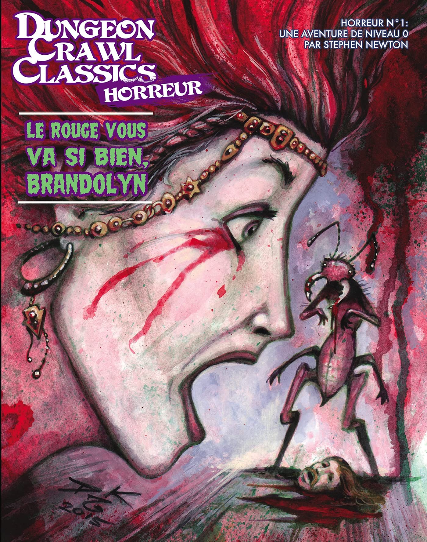 Dungeon Crawl Classics Horreur N°1 : Le Rouge vous va si bien, Brandolyn