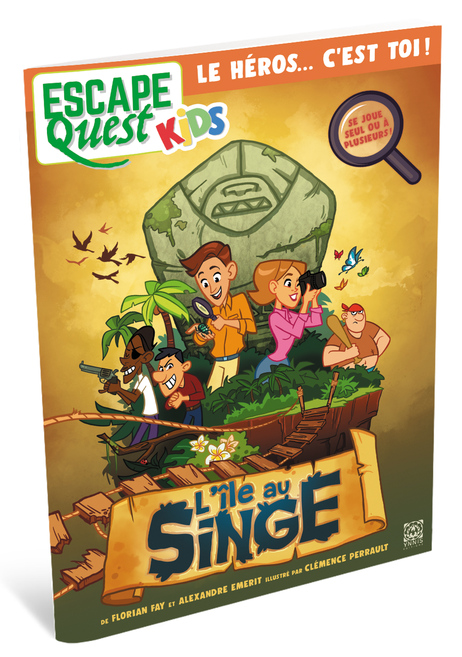 ESCAPE QUEST KIDS - Hors Série 1 - L'île au Singe