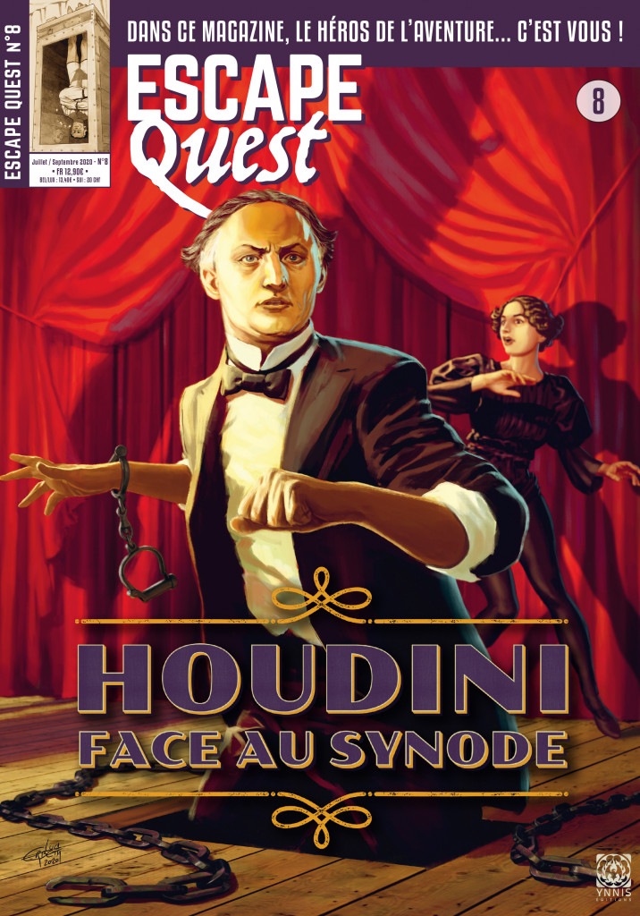 ESCAPE QUEST - Tome 8 : Houdini face au Synode