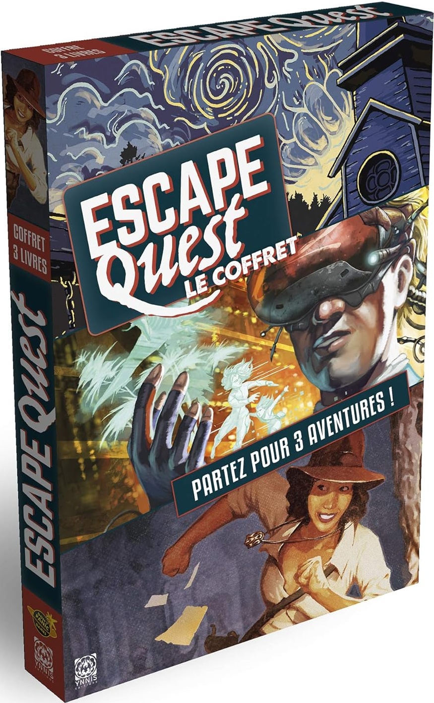 ESCAPE QUEST - Coffret 3 Aventures (T4 T5 T6)