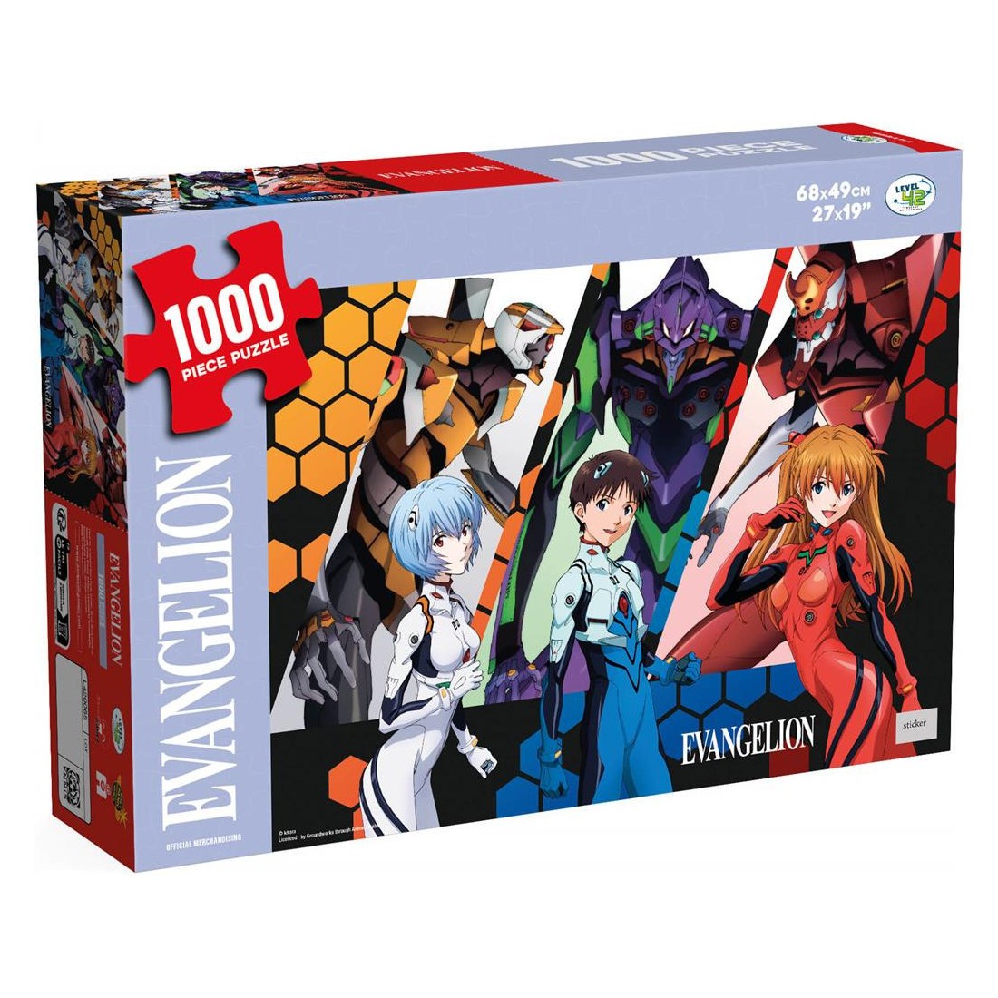 NEON GENESIS EVANGELION - Puzzle 1000 pièces