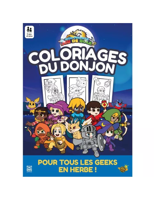 MON PREMIER JEU DE ROLE Une aventure à colorier - Livre de règles