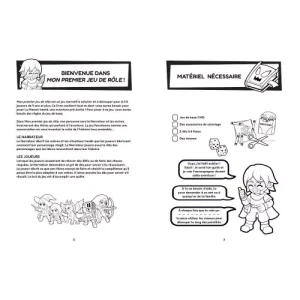 MON PREMIER JEU DE ROLE Une aventure à colorier - Le Manoir hanté